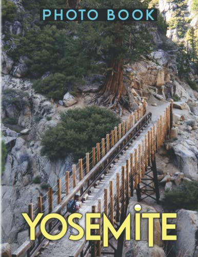 Yosemite Photography: Best Known for Waterfalls Poster for Decor as Gifts | Wonderful Book for Relaxation with Stress Relief
