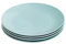 Royal Doulton Platos de gres, diseñados para mezclar y combinar, plato Gordon Ramsay Maze de 22 cm, color azul, juego de 4