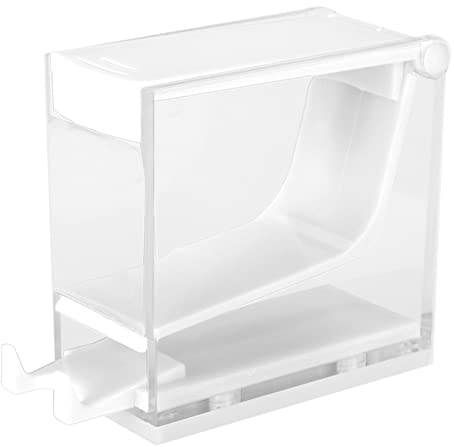 Dental-Watterollenspender, Dental-Zahnarzt-Watterollenspender, Teiler, Press-Typ-Halter, Blau (Weiss)