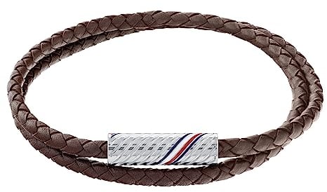 Tommy Hilfiger Jewelry Kordelarmband für Herren aus Leder Braun - 2790468