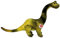 Teddy Hermann 94509 Dinosaurier Brachiosaurus 55 cm, Kuscheltier, Plüschtier mit recycelter Füllung