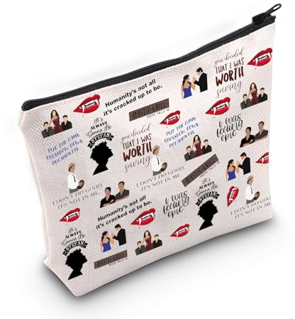 Vampir Kosmetiktasche Vampir TV Show Geschenk Vampir Fandom Geschenk TVD Merchandise, Worth Bag