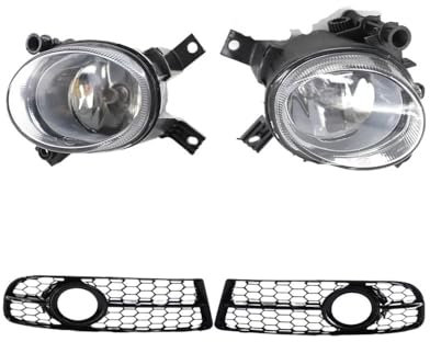 Kühlergrill Auto Auto Vorne Unten Nebelscheinwerfer + Nebelscheinwerfergitter Für Audi A4 B7 / S4 B7 / A4 Für S-Line 2005–2008 Frontgrill