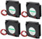 Jopto 4 pièces ventilateurs pour imprimante 3D 4010 DC 12V 40x40x10mm refroidissement silencieux ventilateur radial turbo blower ventilateur avec câble de 30cm pour la dissipation thermique