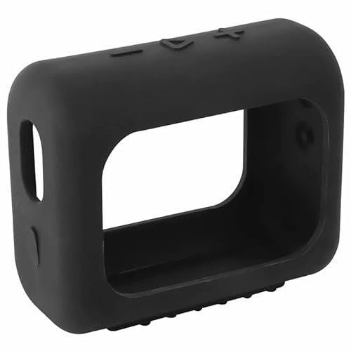 BeisDirect Silicone Speaker Case Cover for JBL GO 3 GO3 Bluetooth Speaker, Waterproof Soft Skin Protective Sleeve, Replacement Bluetooth Speakers Case Travel Carrying Case (Black)