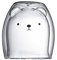 Prismoria Tazas y tazas de café de vidrio de doble pared de 250 ml, tazas de café con aislamiento térmico, tazas de café de vidrio de doble capa (oso)