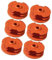 XEDLAMP 6Pack Bobina di filo di ricambio for decespugliatore WX100, for McGregor MET6032 MET4530 MET3525 Worx WG119E Bobina di filo per decespugliatore