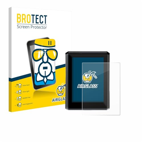 BROTECT Schutzglas für Shimano SC-EN610 | Transparenter Displayschutz Made in Germany Schutzfolie Panzer Folie Glas 9H Anti-Fingerprint Einfache Montage Clear