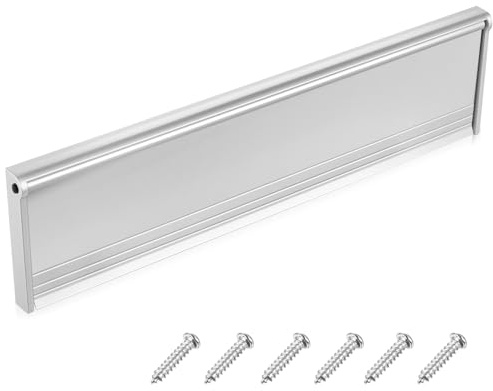 29,3 cm interne Briefkastenklappe & Zugluftstopper (29,3 cm) – Briefkastenabdeckung innen, Briefschlitz für Holz- oder PVC-Türen
