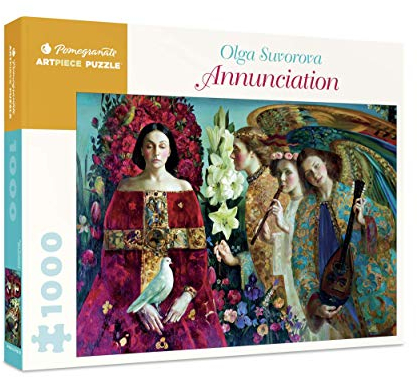 Olga Suvorova Annunciation 1000-Piece Jigsaw Puzzle