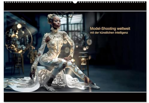 Model-Shooting weltweit mit der künstlichen Intelligenz (Wandkalender 2026 DIN A2 quer), CALVENDO Monatskalender: Künstliche Intelligenz Model-Shooting weltweit (CALVENDO Kunst)