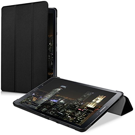 kwmobile Funda Compatible con Samsung Galaxy Tab A 10.1 (S-Pen) (2016) - Carcasa de Cuero sintético con Tapa magnética y Soporte para Tablet
