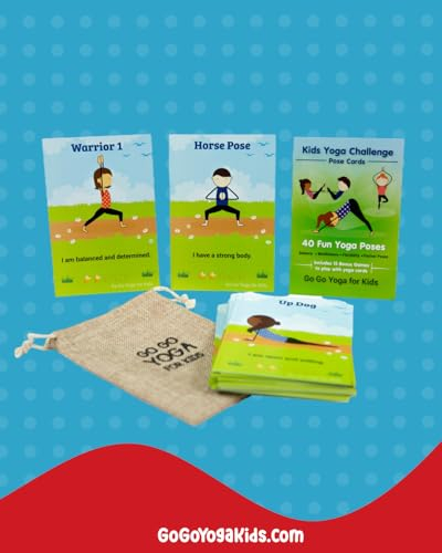 Kids Yoga Challenge Pose Cards