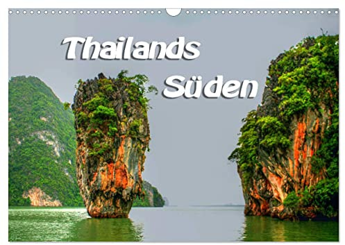 Thailands Süden (Wandkalender 2026 DIN A3 quer), CALVENDO Monatskalender: Die wunderschöne Natur an der Küste der Andamanensee (CALVENDO Natur)