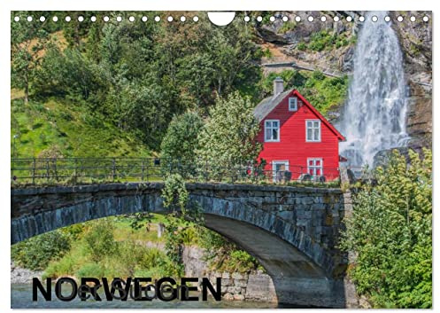 Norwegen - Der Süden (Wandkalender 2026 DIN A4 quer), CALVENDO Monatskalender: Ein Kalender mit Fotografien aus dem südlichen Norwegen. (CALVENDO Natur)