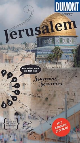 DUMONT direkt Reiseführer Jerusalem: Mit großem Cityplan