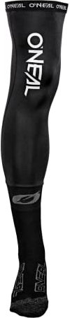 O'NEAL | Motocross-Socken | Motocross Enduro | Strickgewebe für Komfort, Mesh-Rückseite für mehr Belüftung, Silikonstreifen zum Fixieren | Pro XL Knee Brace Sock | Erwachsene | Schwarz | One Size