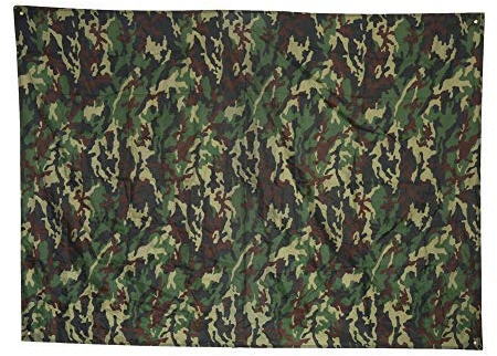 bâche Protection Militaire 3x2,Bâche imperméable et Imputrescible Camouflage, Tapis Imperméable Léger Eérieur de Pluie Tapis de Tente de Pique-Nique de RainTent Shelter Beach(2 * 1.5m)