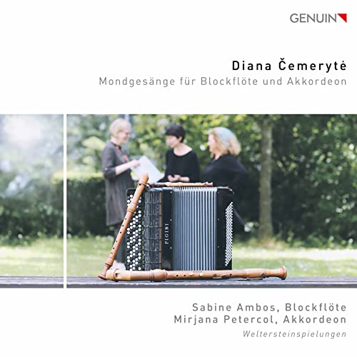 Diana Cemeryt?: Mondgesange fur Blockflote und Akkordeon