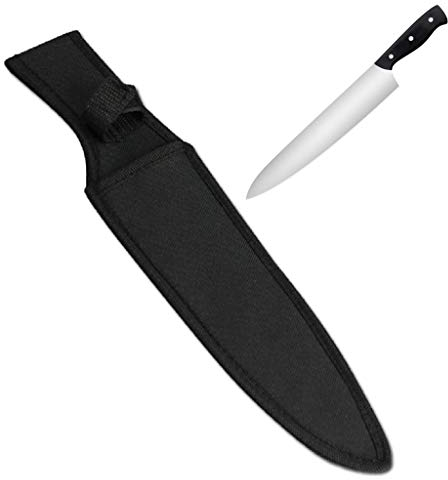 Morodo 11~12 Kochmesserscheide (Schwarzes Nylon) Keine Klingen