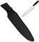 Morodo 11~12 Kochmesserscheide (Schwarzes Nylon) Keine Klingen
