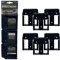 StealthMounts Supports de Batterie pour Bosch Professional 18v | Fixations de Batterie sans Fil pour Outils Bosch Professional 18v | Lot de 6 | Organisateurs de Batterie Bleu pour Bosch 18v