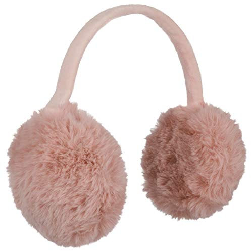 McBURN One Colour Webpelz Ohrenschützer Ohrenwärmer Ohrenschutz Damen - Winter Herbst-Winter - One Size altrosa