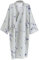 G-LIKE Japanischer Kimono Nachthemd Bademantel – Traditioneller Haori Yukata Stil 100% Baumwolle Frühling Sommer Hauskleid Saunamantel Leicht Dünn Nachtwäsche für Damen Herren (Grau-Herren, L)