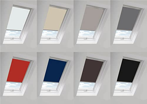 Thermal Blackout Skylight Roller Blinds Suitable For Velux Roof Windows (G Codes) (M04)