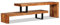 Hommdiy Akazienholz Massiv TV Schrank Vintage-Look Fernsehtisch Fernsehschrank Lowboard TV Möbel Tisch Board Sideboard HiFi-Schrank