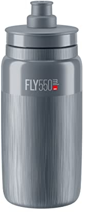 Elite S.R.L. Gourde unisexe Fly Tex pour adulte Gris 550 ml