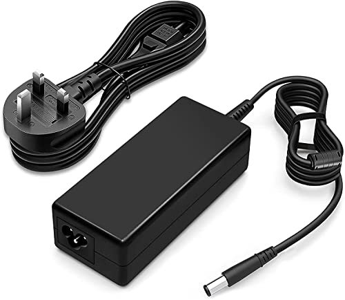 65W 18.5V 3.5A Laptop Charger for HP Compaq Presario CQ42 CQ56 CQ57 CQ62 CQ71 B series HP 650 N193 6530B Mini Envy DV4 DV6 Elitebook 8440P With UK Power Supply Cord Lead Adapter 7.4 x 5.0mm