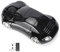 Souris sans Fil, Souris De Jeu en Forme De Voiture Intelligente 2.4G Souris sans Fil Rechargeable Haute Résolution avec Récepteur USB pour Ordinateur Portable De Bureau Tablette(Noir)