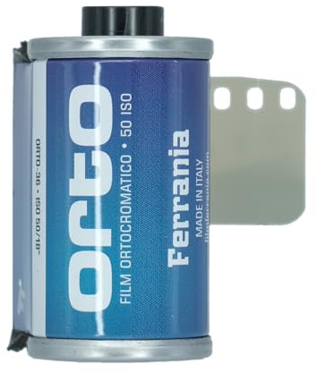 Ferrania ORTO 50 ISO Schwarz/Weiß Kleinbildfilm - 36 Aufnahmen