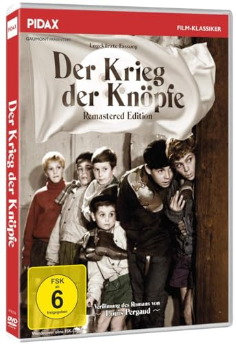 Der Krieg der Knöpfe - Remastered Edition (La guerre des boutons) / Grandiose Erstverfilmung in ungekürzter Fassung des legendären Romans von Louis Pergaud (Pidax Film-Klassiker)