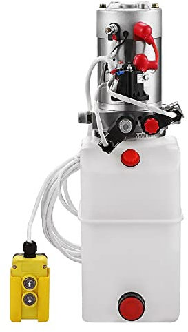 6 litres à double action de pompe hydraulique remorque de remorque en plastique LEVING 12V SUNBING