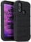 Nakedcellphone Case for CAT S62 PRO Phone, Special Ops Tactical Armor Rugged Shield Protective Cover - Black Carbon Fiber Design