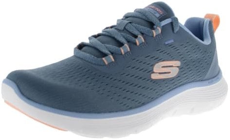 Skechers Women's Flex Appeal 5.0-New Path Sneaker, Bleu, 37 EU