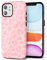 Svanove Cheetah Print Phone Case for iPhone 11 Case Girly Trendy Leopard Pattern, Retro Cool Animal Print, Luxury Cute Case for Women, Aesthetic Y2k Hard Shell Plastic, Pink
