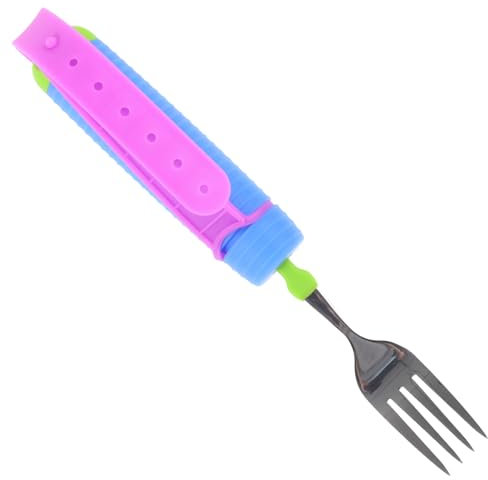 Healeved Fork Adattivo Antiscivolo Per Anziani e Disabili Utensile Inossidabile Per Difficoltà Per e Riabilitazione