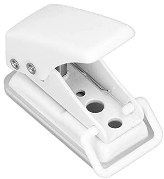 Fdit Mini-Lochstanzer, 1 Mm Metall-Einzellochstanzer, Sauber, ohne Rückstände zu Hinterlassen, Exquisit, Praktische Aufbewahrung, Breite Anwendung, für Papierhandwerk, Sammelalben