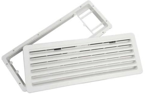 coverandcarry Thetford SR Fridge Vent 186mm x 483mm White Caravan/Motorhome 62445480