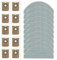 MeevrgR Set di 10 panni per aspirapolvere + 10 sacchetti per la polvere, in microfibra e carta da filtro, per aspirapolvere Hoover HG4 e Hydro Pro Robot