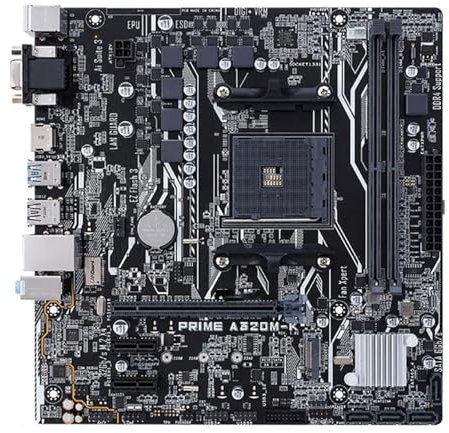 Cartes mères d'ordinateur Fit for ASUS Prime A320M-K Socket AM4 DDR4 USB3.0 SATA3 HDMI VGA 32 Go B320 Carte mère de Bureau