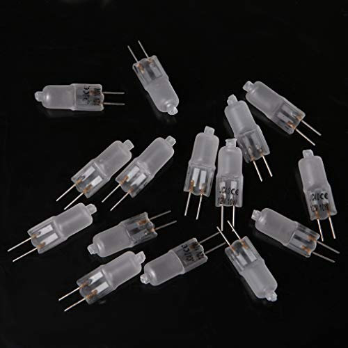 Qsvbeeqj for Type Halogen Light Bulb Frosted Lamp 12V 10W Warm White Lighting Table Lamp Desk Lamp Clip Cupboard Projector Night Light Light LED Bulb Light Tube Strip Flashlight