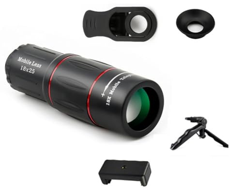 18X Telescopic Zoom Camera Lenses Wide Angles FisheyesLens for Phone Photography