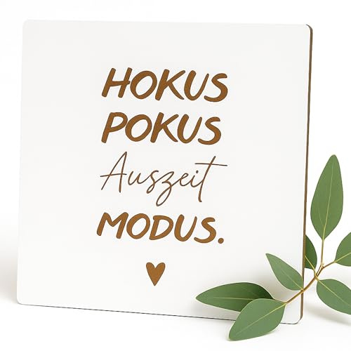 Auszeit Gutschein zum selber ausfüllen, edle Holzkarte mit Gravur, für Wellness, Reisegutschein, Gutschein Geburtstag, Geschenk für Partner, eine Karte die bleibt