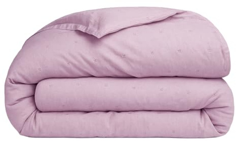Home Tresor Trapuntino Singolo Primaverile Estivo Copriletto Trapuntato Imbottito Autunnale Mezza Stagione Super Soffice Quilt Trapunta Leggera Certificato OEKO-TEX 1 Piazza mod. SOFT - Lilla