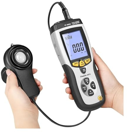 Digital Light Meter, Spectrometer Luxmeter Digital Light Tester Illuminance Meter Handheld,easy to carry