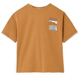 Vertbaudet T-Shirt mit Motiven f¸r Jungen, Recycling-Baumwolle